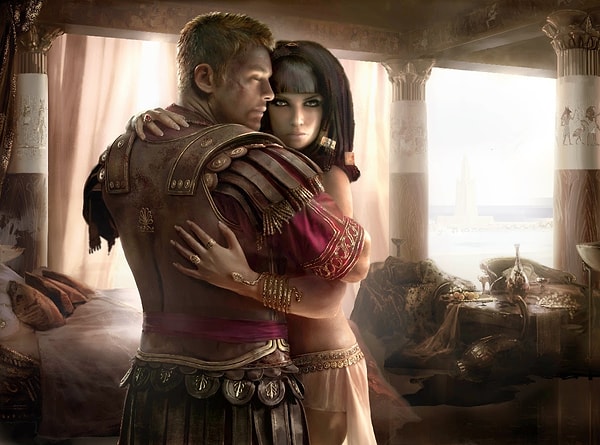 Kleopatra og Marcus Antonius