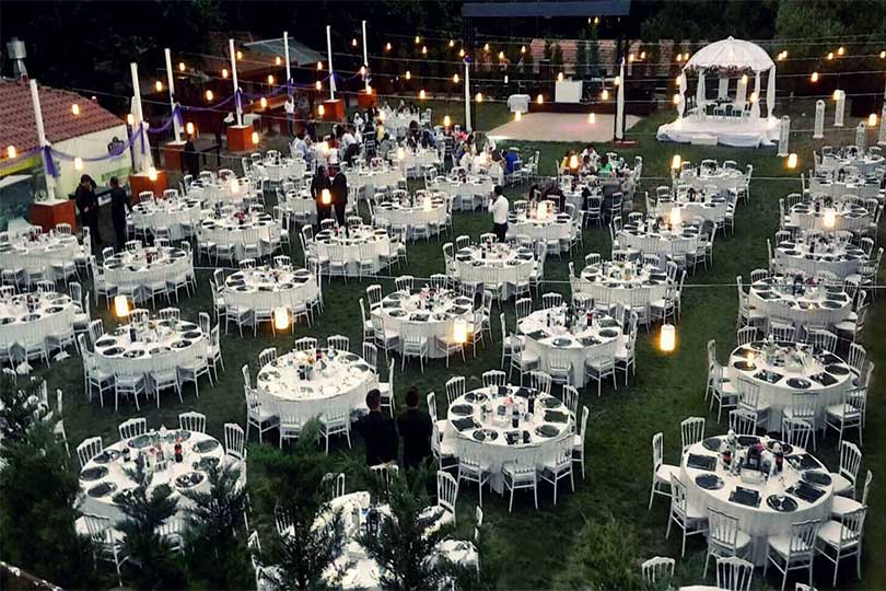 Openair bryllups lokalet